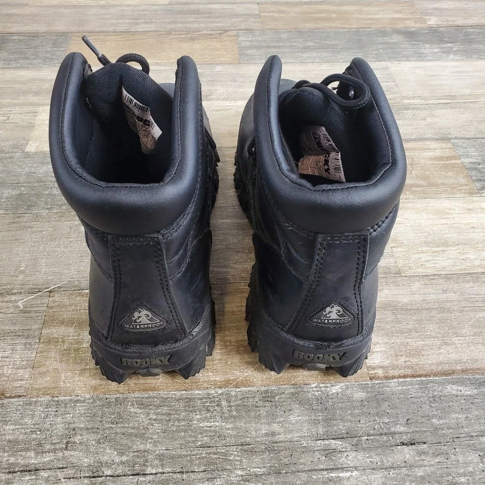 Rocky Mens Alpha‎ Force Boots Mens Sz 7 Composite Toe Waterproof Tactical